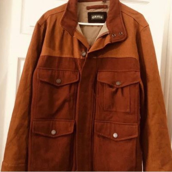 Men’s Orvis Jacket Medium With Multiple Pockets - Picture 2 of 4